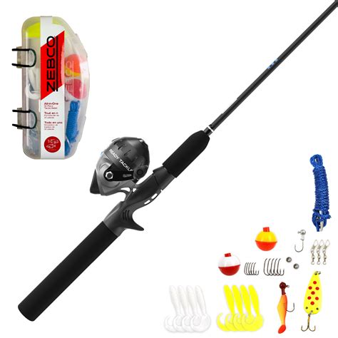 zebco collapsible fishing rod|zebco ready tackle combo.